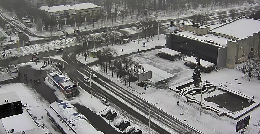 Зима в Волгодонске 2016